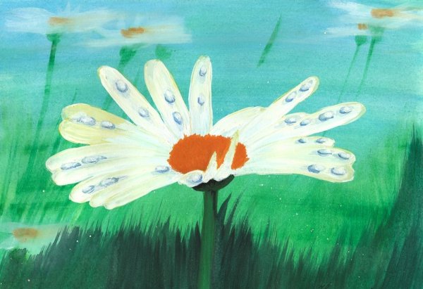 Цветок надежды рисунок