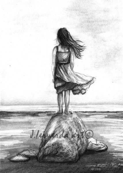 Рисунок на тему Юность и надежды