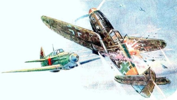 Самолет Павла Михайловича Камозина