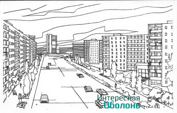 Нарисовать микрорайон