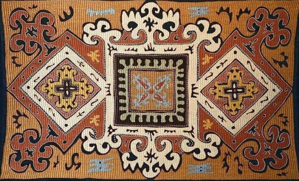 Орнамент кайтагской вышивки