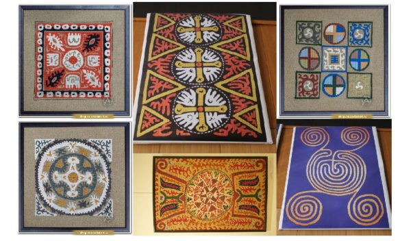 Кайтагская вышивка Дагестана