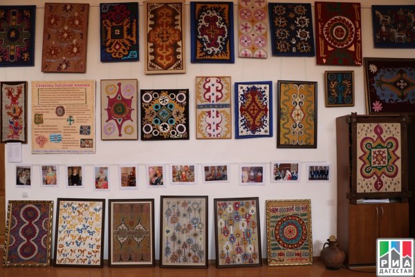 Ковровый орнамент Дагестана