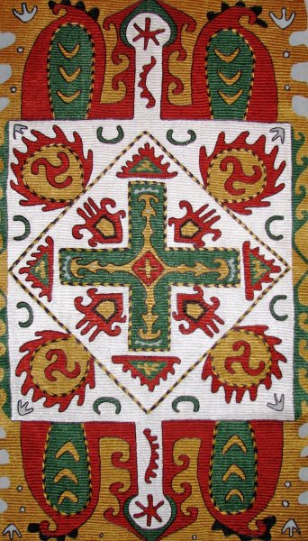 Искусство народной вышивки Кайтагская