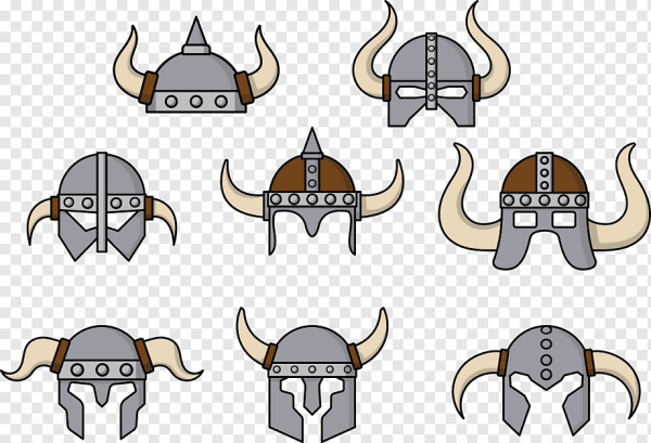 Двурогий шлем средневековья