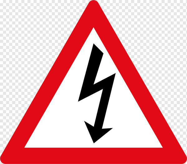 Знак высокое напряжение