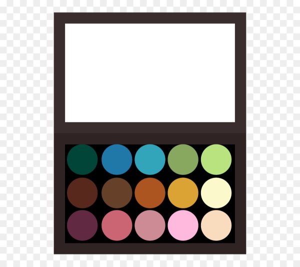 Нарисовать палетку теней