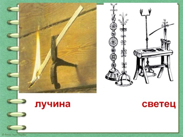 Лучина для детей