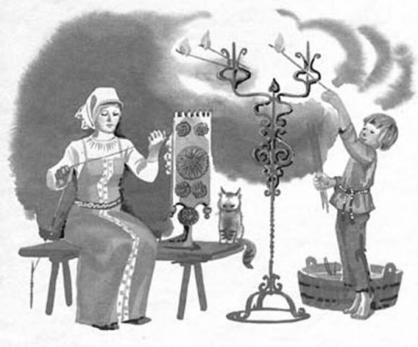 Светец для лучины