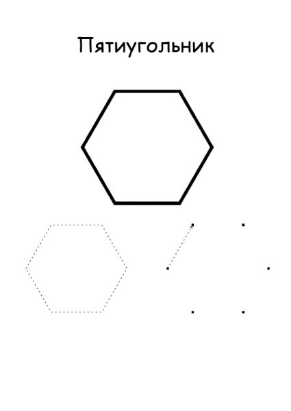 Фигура пятиугольник