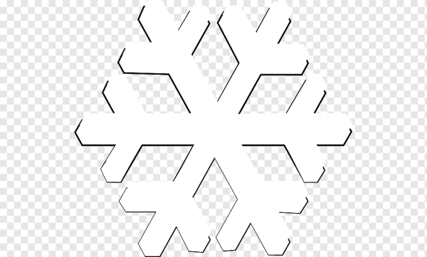 Трафарет «снежинки»