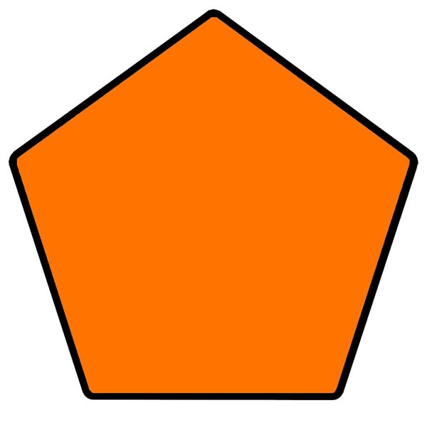 Геометрические фигуры пятиугольник