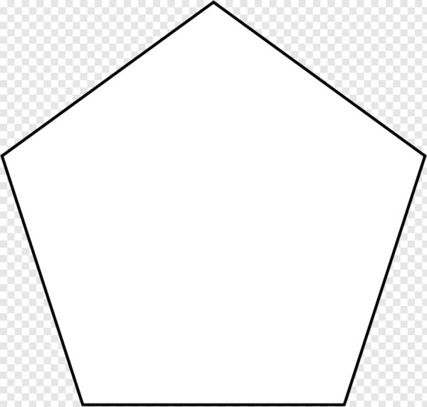 Многоугольник на белом фоне