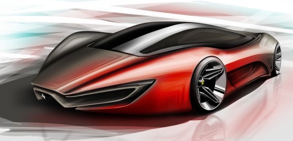 Машина будущего рисунок