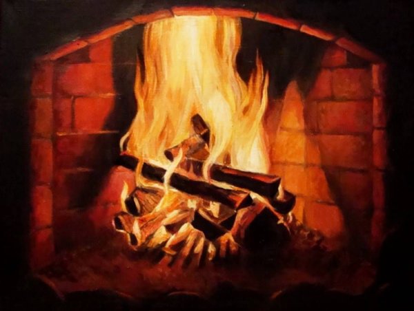 Сказочный камин