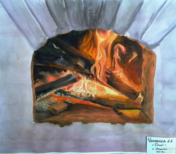 Очаг в каморке папы Карло