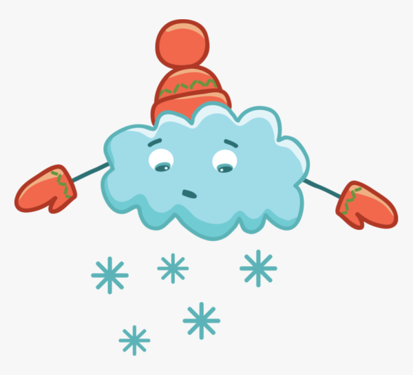 Тучка со снегом