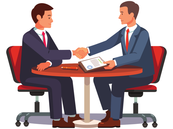 Переговоры иллюстрация