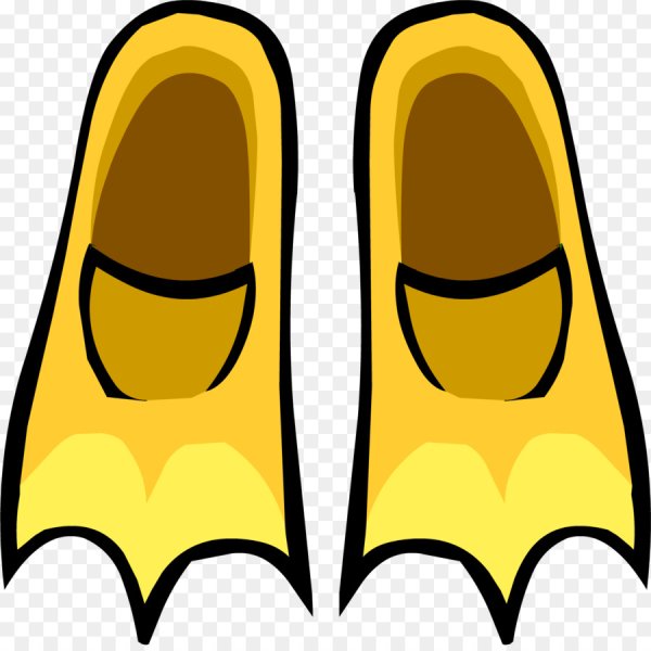 Ласты нарисованные