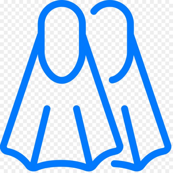 Ласты нарисованные