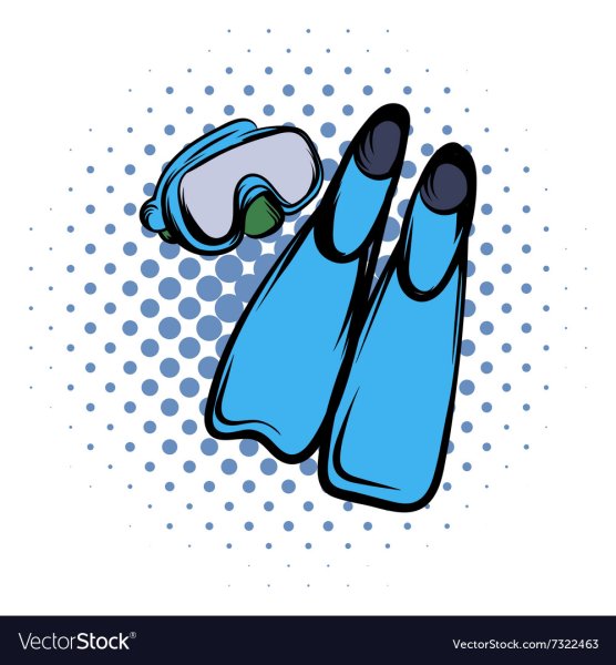 Ласты мультяшная