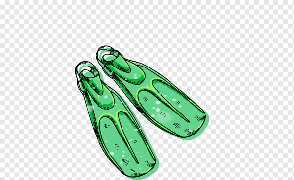 Ласты нарисованные