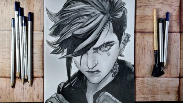 Силко аркейн арт