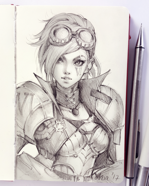 Аркейн зарисовки