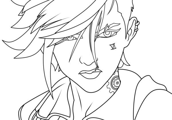 Джинкс скетч