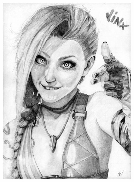 Вайолет аркейн арт