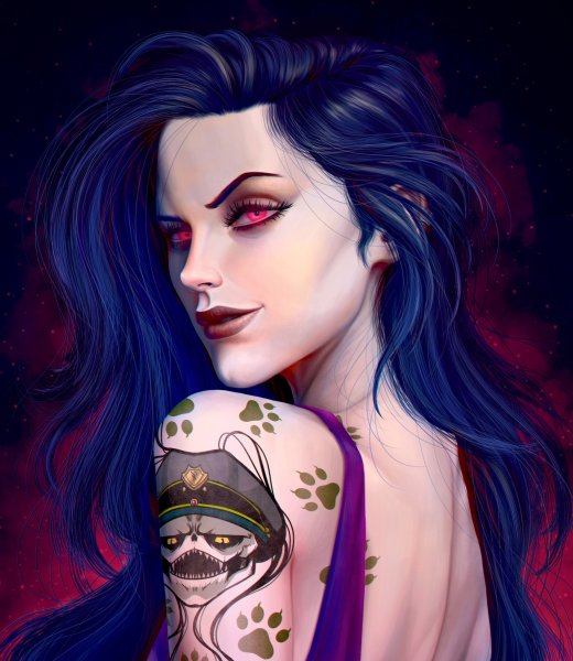 Лига легенд скетчи Джинкс