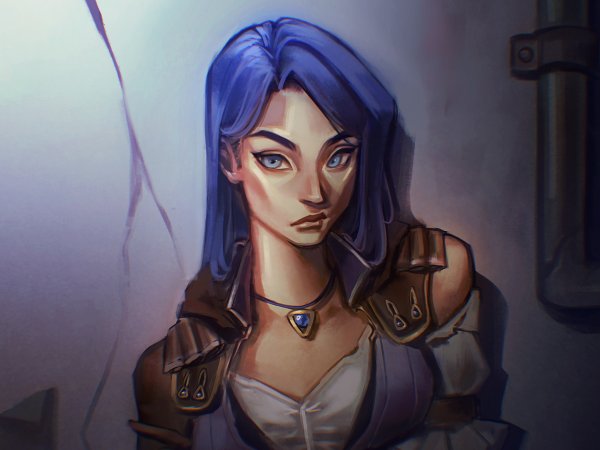 Кейтлин аркейн арт