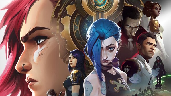 Джинкс ЛОЛ рисунок