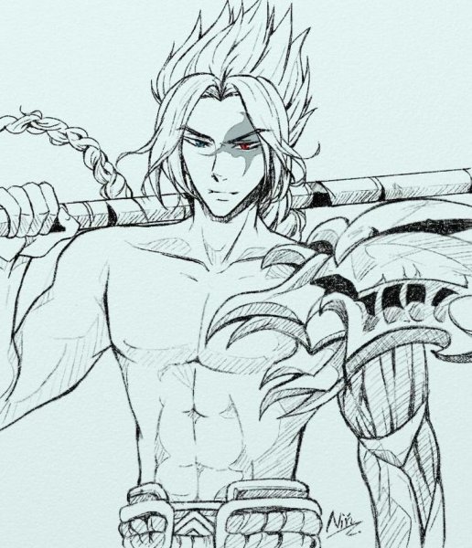 Раскраска аркейн Джинкс