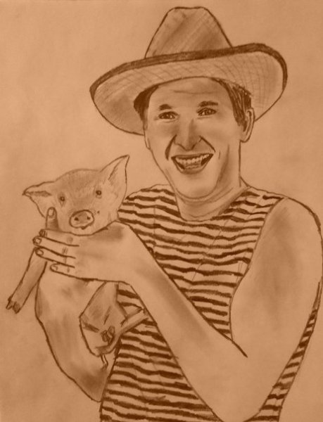 Портрет Федора Добронравова