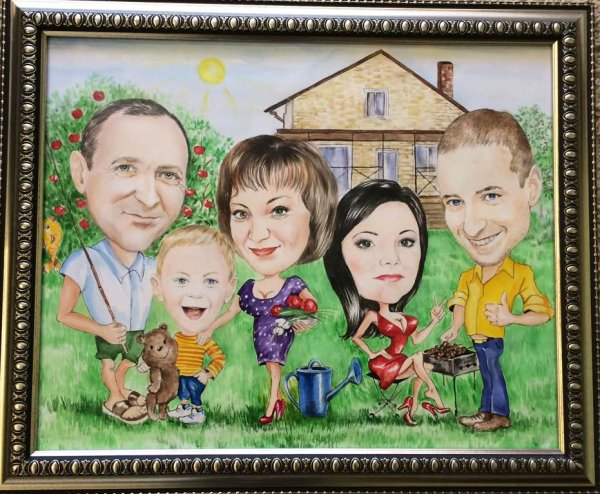 Портрет сватов