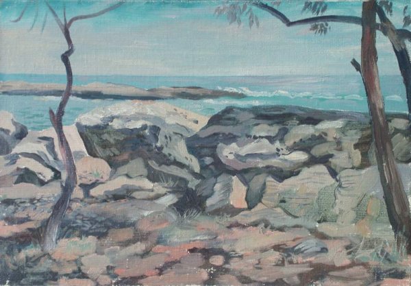 Контур Каспийского моря