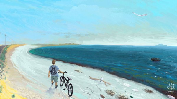 Контур Каспийского моря моря