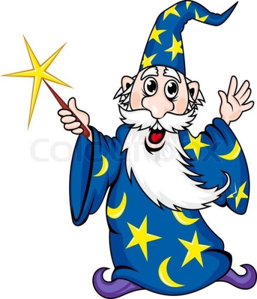 Иллюстрация древний астроном Звездочет