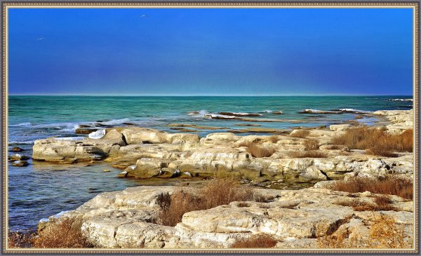 Контур Каспийского моря