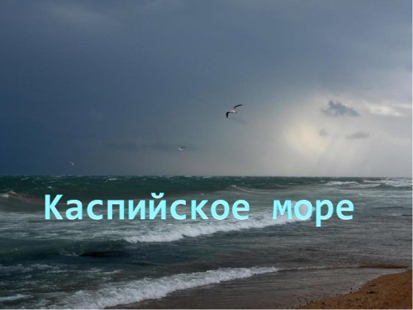 Наибольшая глубина Каспийского моря