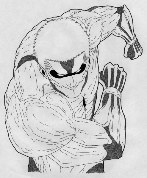 Бронированный Титан раскраска