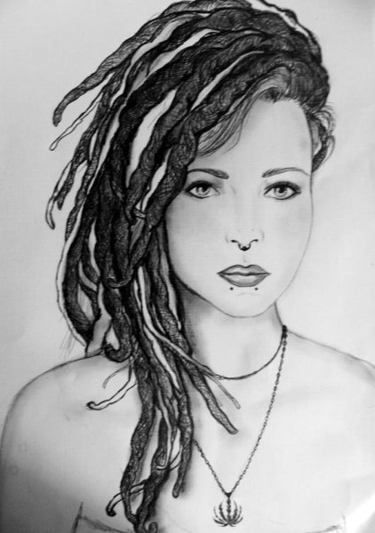 Тиа Дальма дреды