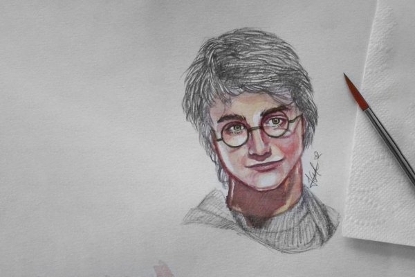 Гарри Поттер рисовка
