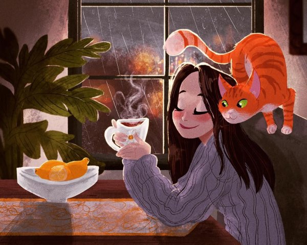 Открытка рисунок