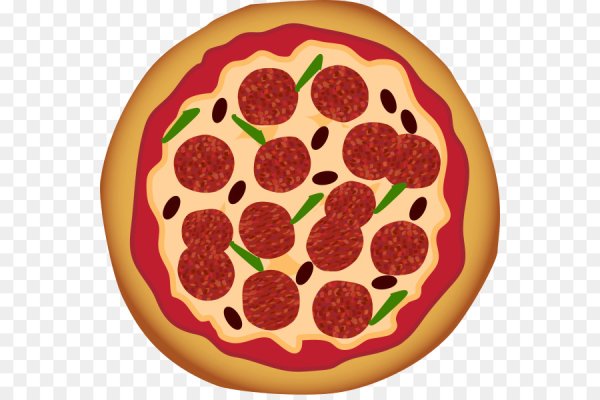 Пицца пепперони вектор