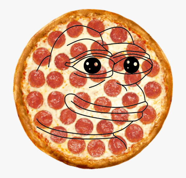 Пицца пепперони вектор