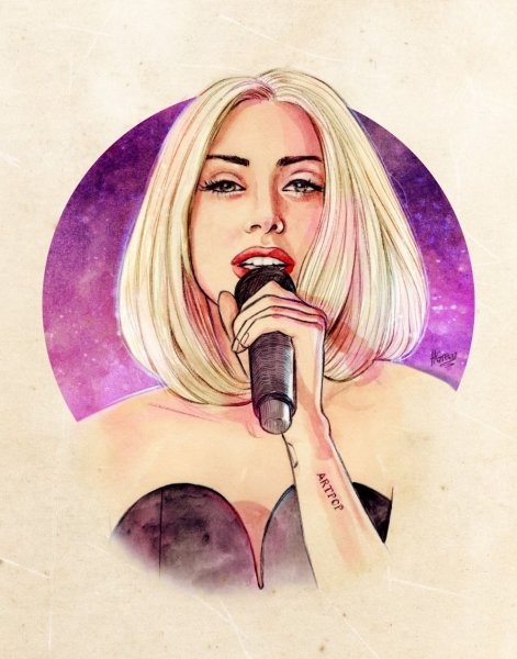 Певица мультяшная