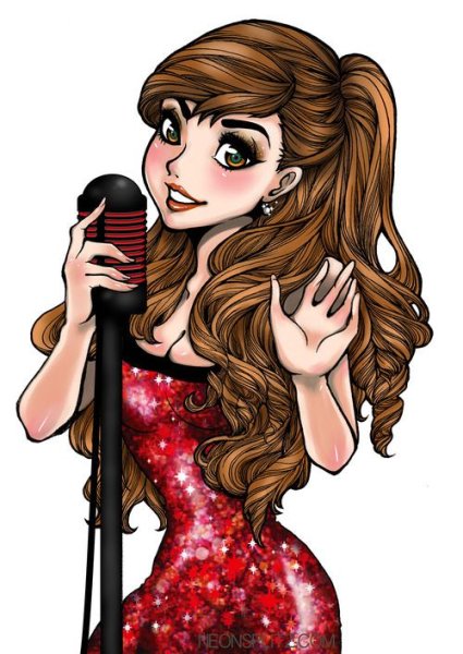 Мультяшные певицы