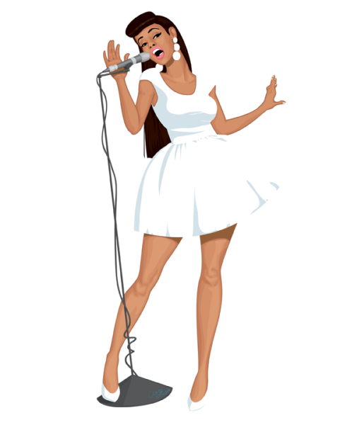 Певица мультяшная